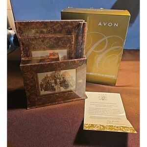 Avon 2006 President's Club Holiday Stationary 6‎ piece Gift set - Rare ~ NIB